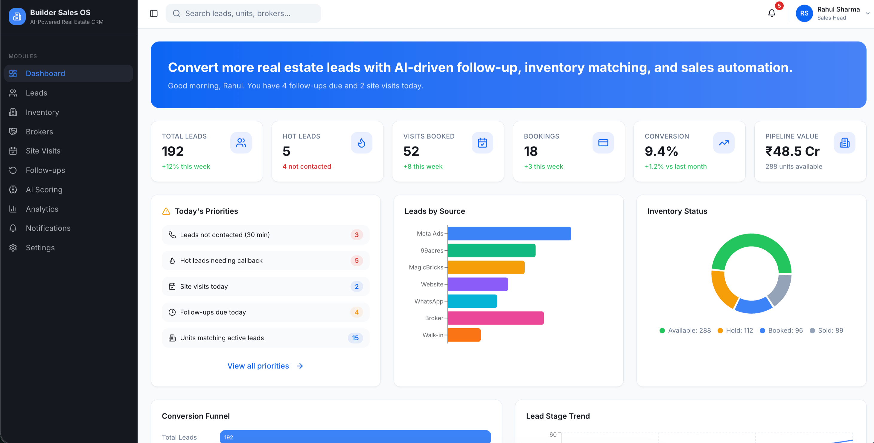 BuilderOS screenshot